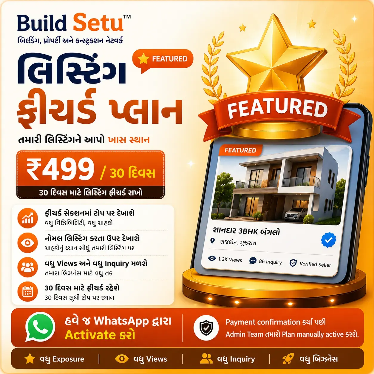Active LISTINGS BOOSTER